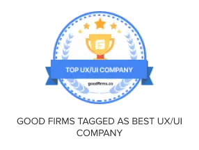 Techved GoodFirms Badge - Top UX/UI Comapny