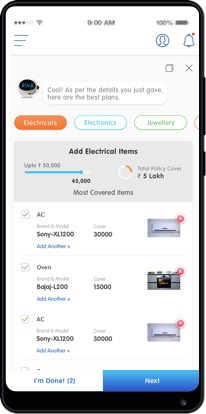 RGI chatbot app three