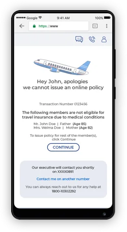 mobile app