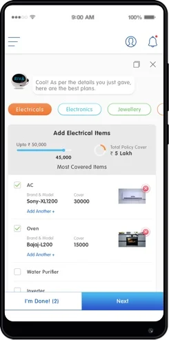 RGI chatbot app six